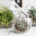 Стеклянный шар для декора Мелоне 8 см