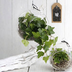 Стеклянный шар для декора Мелоне 14 см