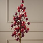 Декоративная ветка с ягодами Эннис: Канун Рождества 60 см