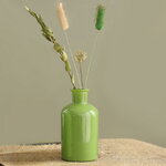 Стеклянная ваза Argento 12 см светло-зеленая