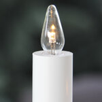 Лампа запасная светодиодная для электрических подсвечников Е10 прозрачная, 3 шт