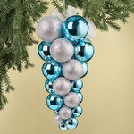 Гроздь из пластиковых шаров Almansora - Cielo Bianco 50 см