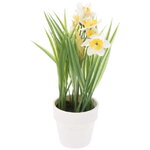 Искусственный цветок в горшке Staines - Нарцисс 21 см