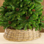 Корзина плетеная для елки Кантри Стайл 75*20 см светлое дерево