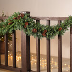 Сваг Еловый с шишками 270*36 см, ПВХ