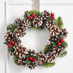 Венок из шишек Пайни 20 см