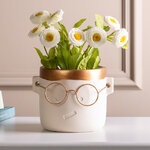 Декоративное кашпо Harry Potter: Smile 13*12 см золотое