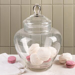 Конфетница с крышкой Престон 31 см, стекло
