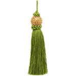 Елочная игрушка Кисть Адалькюр 15 см зеленая, подвеска