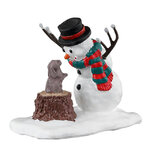 Фигурка Милые друзья - Снеговик и Зайчик 6 см