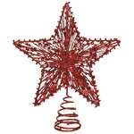 Звезда на елку Persian Red 22 см