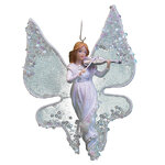 Елочная игрушка Фея Бабочка со скрипкой 18*13 см, подвеска