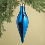 Елочная игрушка Сосулька Campello 40 см синяя