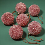 Набор стеклянных шаров Loreto Aprutino 8 см, 6 шт