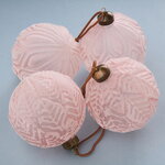 Набор стеклянных шаров Belluno 10 см, 4 шт