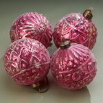 Набор стеклянных шаров Belleno 10 см, 4 шт