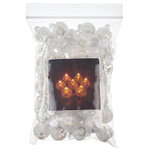 Набор светодиодных водонепроницаемых шариков для декора 1.4 см, теплые белые LED лампы, 50 шт