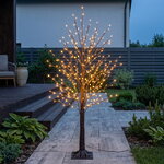 Светодиодное дерево Уиллитон 120 см, 288 теплых белых LED ламп, IP44