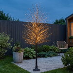 Светодиодное дерево Уиллитон 240 см, 1152 теплых белых LED ламп, IP44
