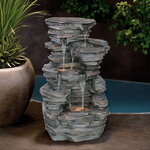 Садовый фонтан Монтесано 70 см с LED подсветкой