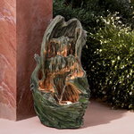 Садовый фонтан Уинслоу 72 см с LED подсветкой