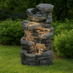 Декоративный фонтан Сент-Монтрон 90 см с LED подсветкой