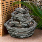 Декоративный фонтан Мон-де-Марманд 62*47 см с LED подсветкой