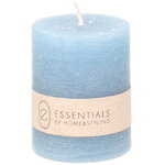 Декоративная свеча Рикардо 5*4 см нежно-голубая