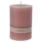 Декоративная свеча Рикардо 10*7 см розовая