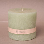 Декоративная свеча Рикардо 10*9 см мятная
