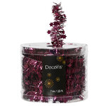 Мишура Звездная 7 м*30 мм гранатовая