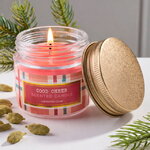 Ароматическая свеча Good Cheer: Кедр и Кардамон 6 см