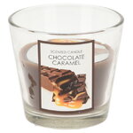 Ароматическая свеча Chocolate Caramel 8 см, в стеклянном стакане