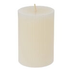 Декоративная свеча Эстри 10*7 см молочная