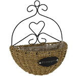 Подвесное кашпо Spring Flowers - Natural 35*29 см