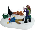 Композиция Снежный Ангел в кругу друзей 11 см