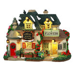 Коттедж Farnley Moor 21*16 см, подсветка, на батарейках