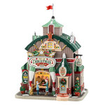 Магазин Рождественского печенья Pop-Up 25*18 см, подсветка