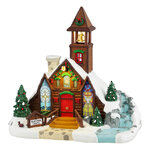 Часовня Bear Creek 23*21 см, подсветка, на батарейках