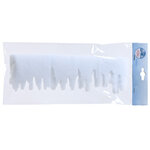 Новогодняя растяжка Сосульки Севера 200*9 см