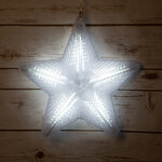 Светильник звезда Миллениум 32 см 100 холодных белых LED ламп со светодинамикой в лучах