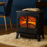 Электрический камин с обогревом Windbrook 56*51 см, диммер