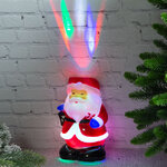 Новогодний светильник Мистер Санта 19 см, 20 м2, на батарейках, IP20