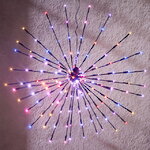 Светодиодный ежик Lumineo Dancing Lights 70 см, 150 теплых белых/разноцветных LED ламп, пульт управления, IP44