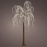 Светодиодное дерево Snowy Willow 180 см, 400 теплых белых микро LED ламп, IP44