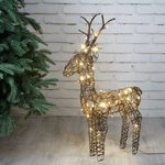 Светящийся олень Rottweil Deer 69 см, 48 теплых белых LED ламп, IP44