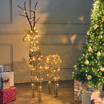 Светящийся олень Rottweil Deer 135 см, 96 теплых белых LED ламп, IP44