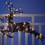 Светодиодное украшение Balcony Lights - Рождественский Олень 81 см, 72 теплые белые LED лампы, IP44