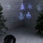 Новогодний светильник Праздничные Мотивы, 6 изображений, 36 м2, IP44