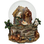 Снежный шар Святое Семейство в Вифлееме, 9 см